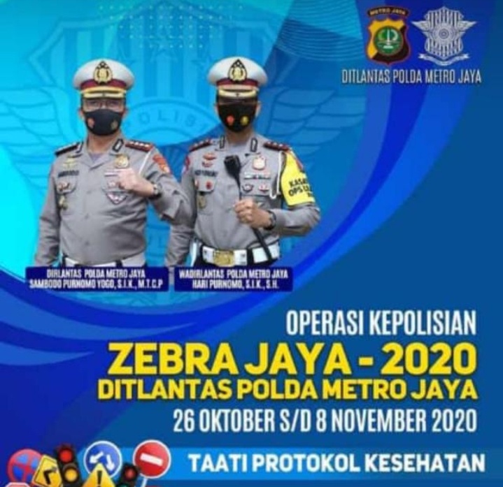 Gambar Togel Zebra
, Awas Polda Metro Jaya Gelar Operasi Zebra 2020 Lini Post